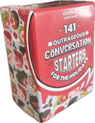 141 Outrageous Conversation Starters For the Holidays Crated with Love 18+ 