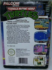 Teenage Mutant Hero Turtle For the NES Nintendo Entertainment System Console