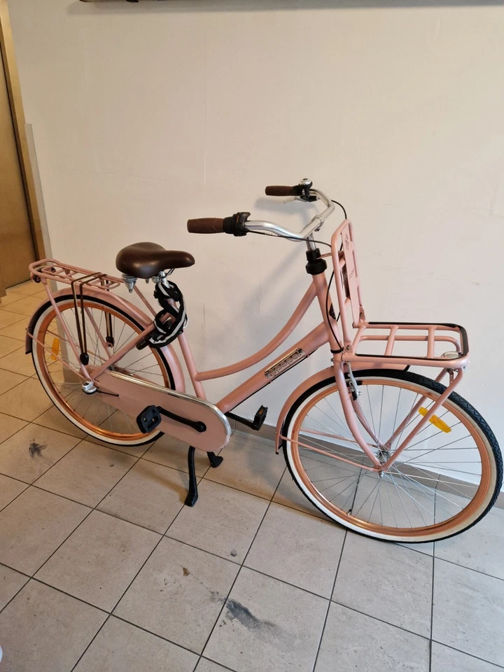 Popal Damen Holland Fahrrad 28Zoll, Rosa