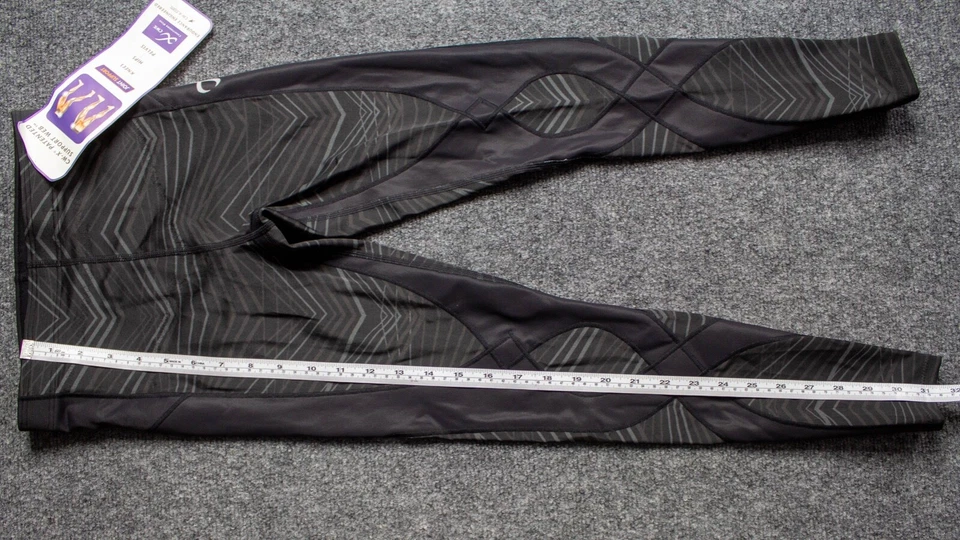 Medias CW-X Acondicionadoras Ropa Estabilidad Estampado Negro/Gris Para Mujer Talla S Foto 4 de 4