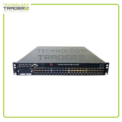 FGS648P Brocade Fastlron Ecke GS648P 48 Port Stapelbar Schalter W/2x Pws