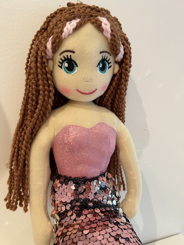 ~❤️Muñeca SIRENA Peluche Mediana Suave Lentejuelas Abatibles 45 cm NUEVO LANZAMIENTO Regalo de Cumpleaños - Imagen 13 de 92