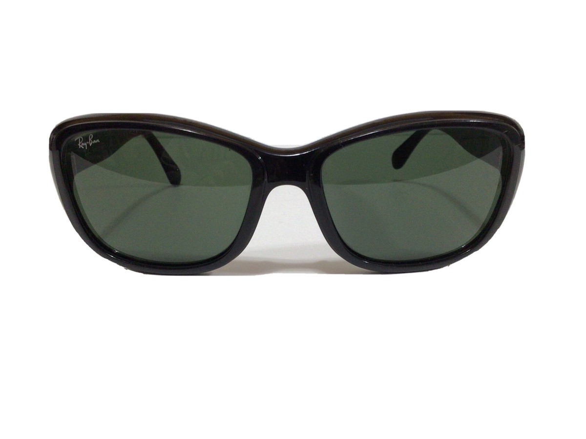 Womens Ray-Ban Black Gray/Green lense RB4174 601/8G 3N Italy