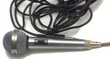 Recoton MM-330 Vintage Dual-Impedance Dynamic Microphone & Cable in Case Used