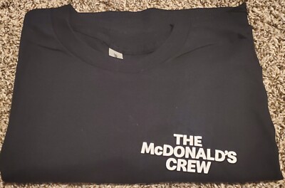 The Mcdonalds Crew T-shirt ''As Featured In'' Size Large