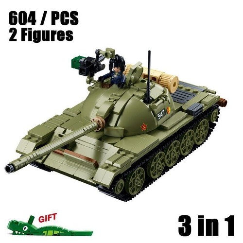 Military Ww2 Cannon Assault Armored Vehicle Battle Tank Car Truck Building Block - Picture 71 of 87
