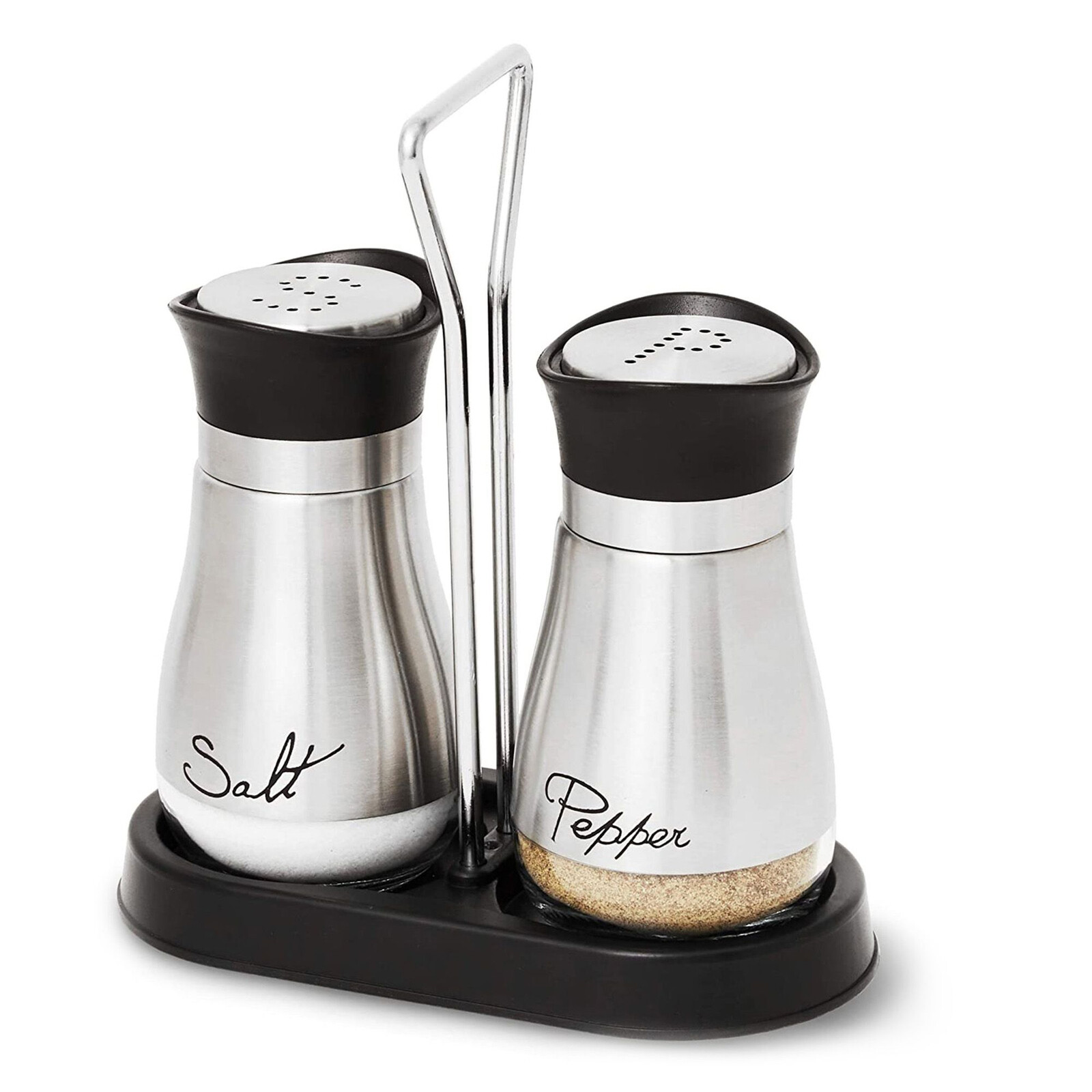 stainless steel salt pepper shaker