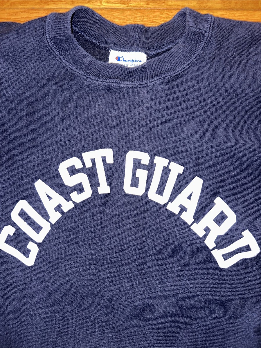 Vintage 80s Coast Guard Champion Reverse Weave Warmup Vintage 80s Coast Guard Champion Reverse Weave Warmup