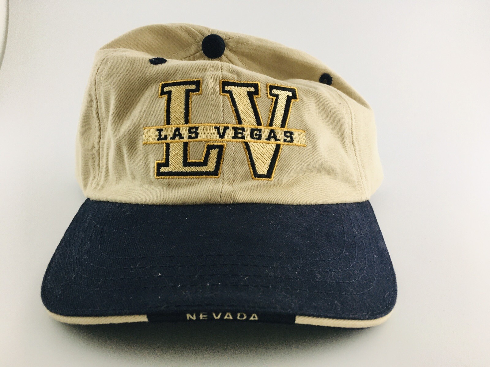 LV Las Vegas Baseball Cap Retro Vintage Collectible H… Gem