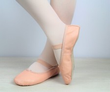 1 Ellis Bella Full sole leather ballet shoes foot length 15.9-26 cm