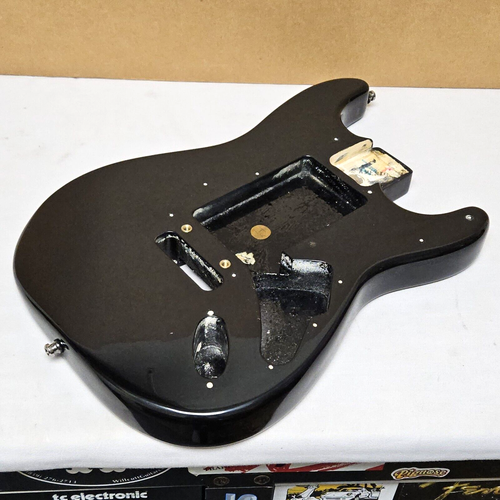 OLD 1994 Fender USA Strat BODY Black 90's American Stratocaster Electric Guitar