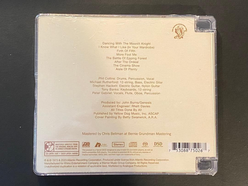 Verkaufe England zum Pfund von Genesis (Hybrid SACD, Remastered) - Bild 2 von 2