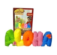 Vintage 2006 Gemmy Indoor Airblown Inflatable Luau 26”x10” ALOHA Hawaiian Party