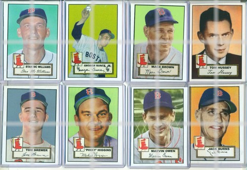 1952 Topps M&A Baseball Karten Boston Red Sox Team Set 104 verschiedene siehe Scans - Bild 7 von 12