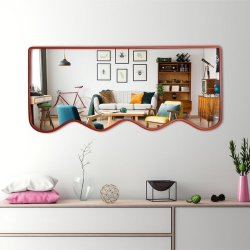 Full Length Mirror Floor Stylish Modern Home Mirror Dresser Tall Wall Decorative - Picture 7 of 9