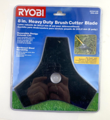 #ad Ryobi 8 Inch Heavy Duty Brush Cutter Blade AC04105 958 435 $12.71