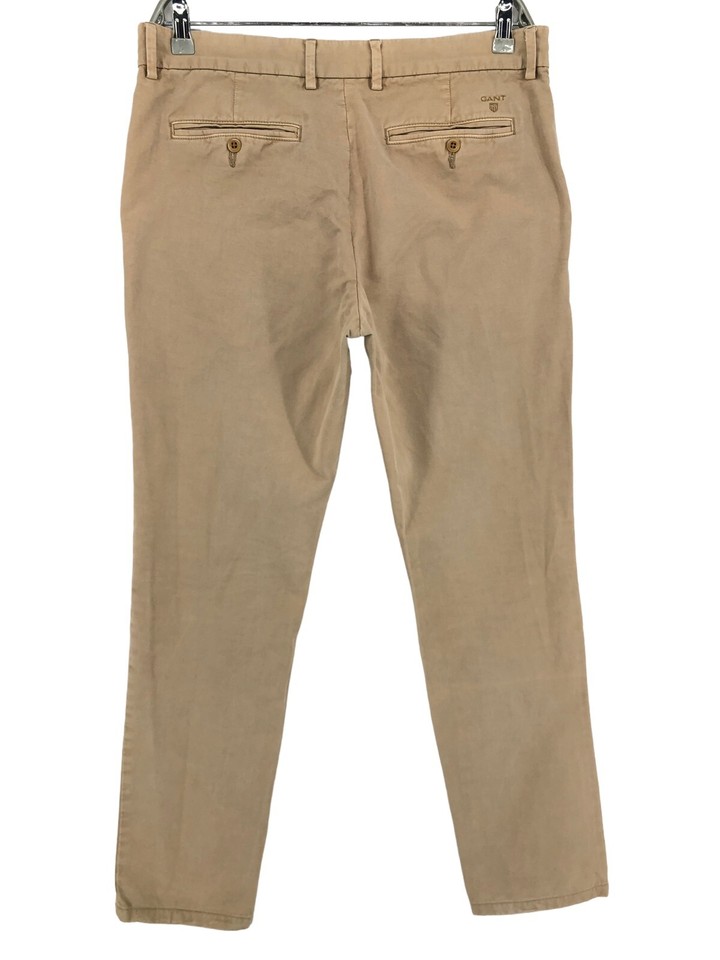 Pantaloni Chino In Cotone In Beige - Loro Piana - Foto 8