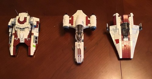 Lego Republic Fighter Tank, Freeco Speeder & A-Wing Starfighter Sets RETIRED - 第 1/13 張圖片