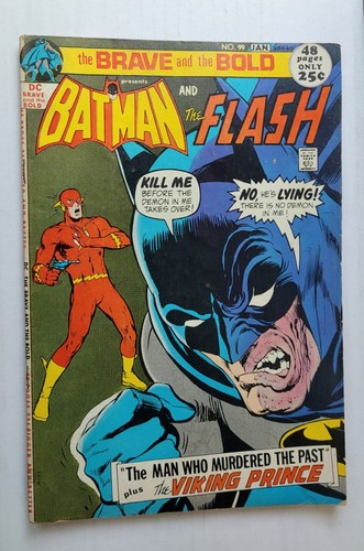 Brave and The Bold #95 (DC 1971) Batman / Neal Adams Cover - Bronze Age