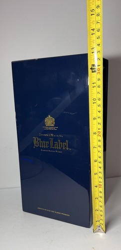Johnnie Walker Blue Label höchste Auszeichnungen Whisky leere Flasche mit Etui, ltd ed - Bild 9 von 10