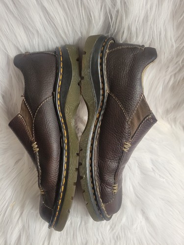 Dr Martens 11233 Size 8 Loafers Brown Leather Slip On Casual Comfort Docs - Picture 4 of 7