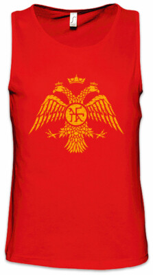 Byzantium Eagle Flag II Herren Tank Top Rome Empire Byzanz Roman Legion Symbol