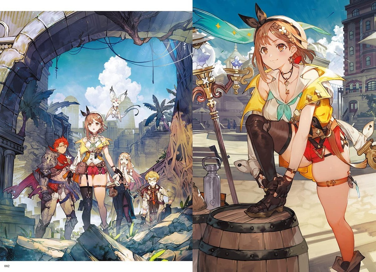 Atelier Ryza 2 Official Visual Collection Large Book