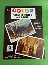 Vintage Walter Foster How To Draw Paint Sketch Instructonal Books COLOR