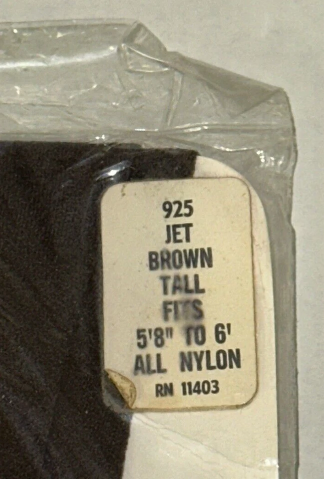 Panti-Manguera Felice 925 Marrón Jet Alto 5'8-6.0' RN 11403 Sin Costuras Todo Nylon Opaco Foto 3 de 4