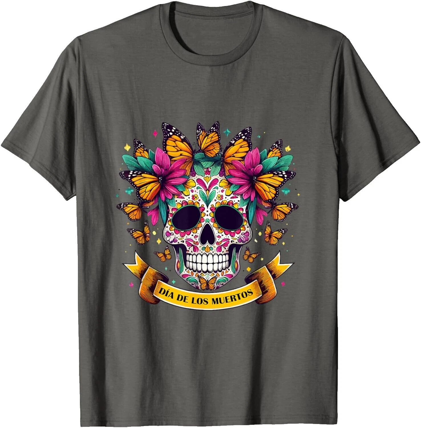 Camisetas para hombre Gildan Skull