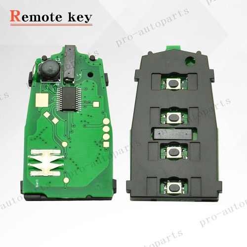 Para 2011 2012 2013 2014 Hyundai Sonata Entrada sin llave Control remoto inteligente Coche Llavero 4B - Imagen 6 de 12