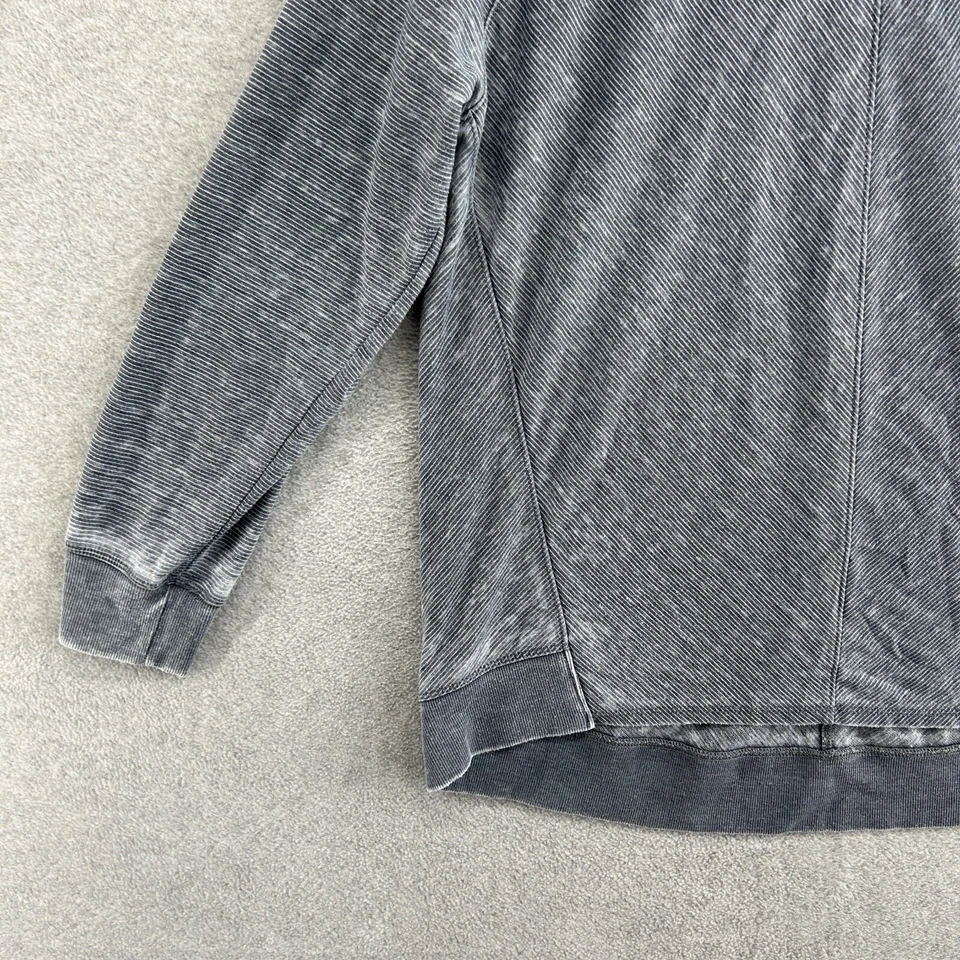 Зеленый чай свитер женщин размер XXL синий выгорания длинным рукавом пуловер декольте - Изображение 2 из 4