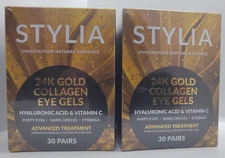 {2 Pack} Under Eye Patches for Dark Circles & Puffy Eyes 24k Gold Eye Mask 4/27