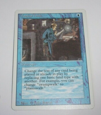Magical Hack Revised X1 Magic the Gathering card MTG lot