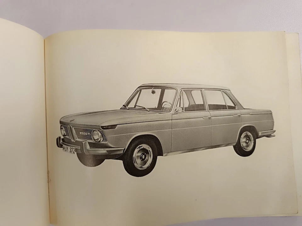 BMW 2000TI 1967 Notice d'Emploi Francais, Owner's Manual, manual de instrucciones Foto 2 de 4