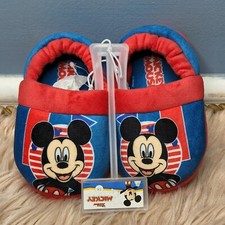 DISNEY MICKEY MOUSE SLIPPERS- BABY TODDLER SIZE 5/6
