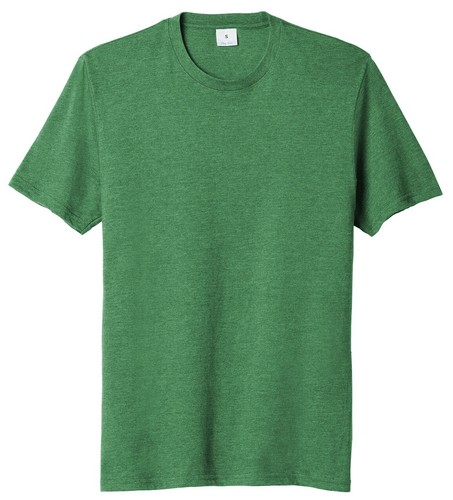 MEN'S LIGHTWEIGHT, SHORT SLEEVE, COTTON / POLY BLEND, CREWNECK, T-SHIRT. S-4XL - Picture 4 of 15