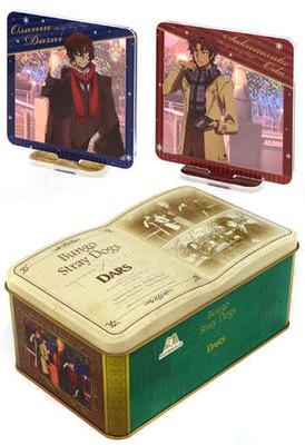Bungo Stray x DARS Dogs Dazai Osamu & Oda Sakunosuke CanBOX mit 2 Acrylständer