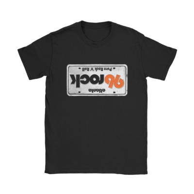 96 Rock Upside Down License Plate T-Shirt | eBay