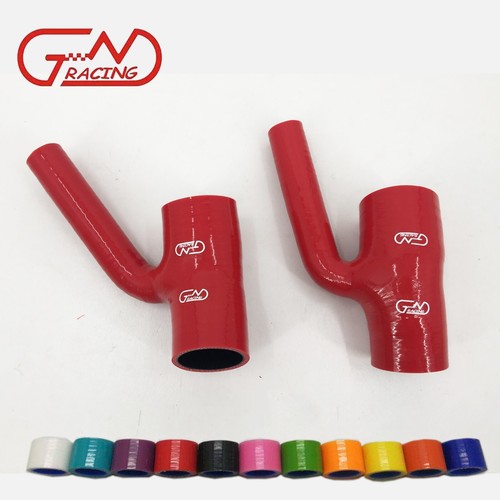 Fit 98-04 Audi S4/RS4 (B5) A6 (C5) Allroad 2.7T RS4 Silicone Intake Y Hose Kit - Picture 4 of 13