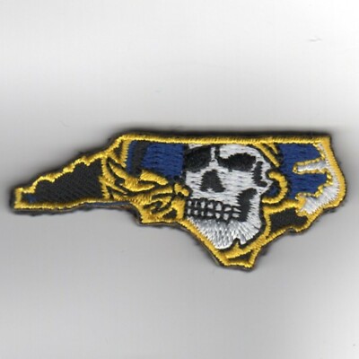 ECU EASTERN CAROLINA ROTC FSS FLIGHT SUIT SLEEVE EMBROIDERED  HOOK & LOOP PATCH