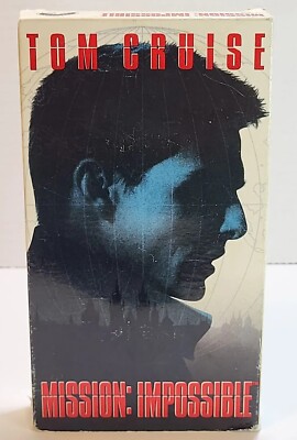 Mission: Impossible (VHS, 1999, Tom Cruise, Jon Voight, Ving Rhames)
