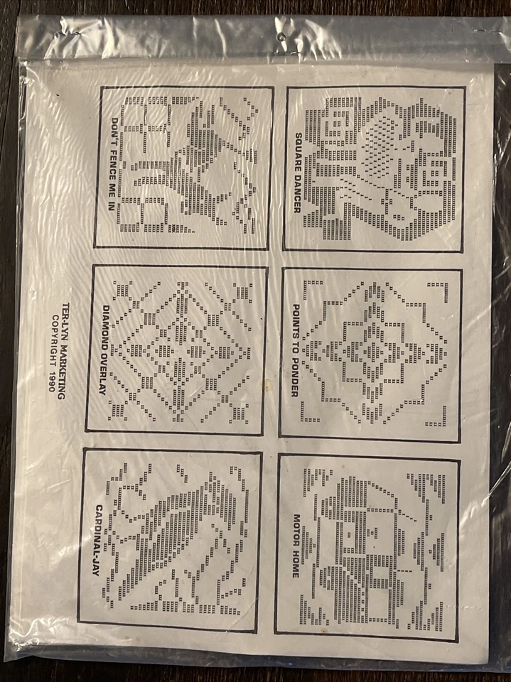 Vintage Unique Lawn Chair Macrame Patterns JoAnn Campbell RoadRunner Kachina #6 - Image 4 of 4