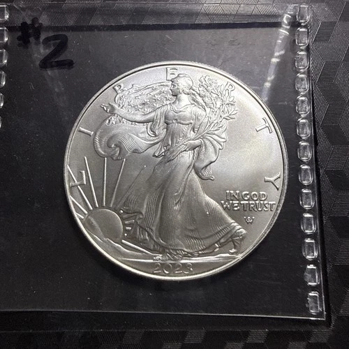 2023  (W)WALKING LIBERTY AMERICAN EAGLE .999 FINE SILVER DOLLAR COIN 1oz.