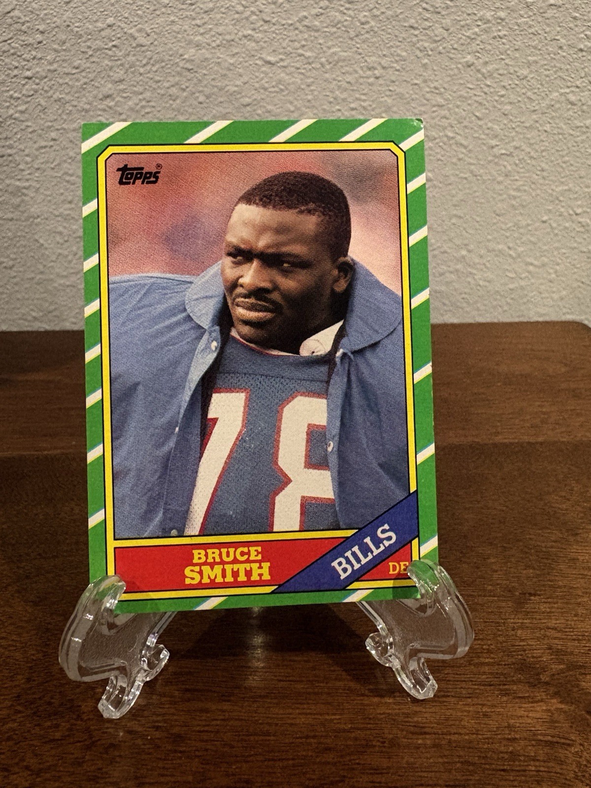 1986 Topps - Bruce Smith #389 (RC)