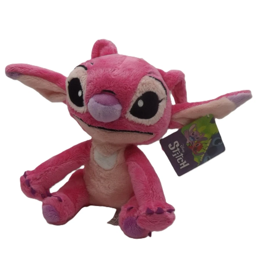Lilo et Stitch Disney - peluche Angel 20cm rose - Photo 2/4