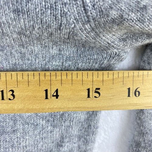 Stella McCartney for GAP Sweater Kids Sz M (9) Grey Cashmere Silk Blend Hooded - Picture 9 of 10
