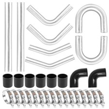 2.5 Inch Universal Aluminum Turbo Intercooler Piping U Pipe Kit
