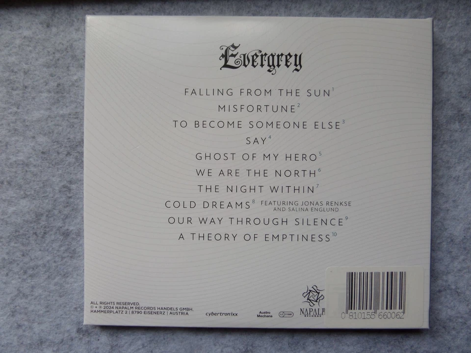 EVERGREY theories of emptiness CD Digipak - Bild 2 von 4