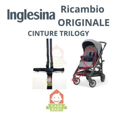 Cinture Passeggino Inglesina Trilogy per Modelli Fino al 2022 Nero Ricambio Cing